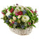 basket of chrysanthemums and roses. Australia